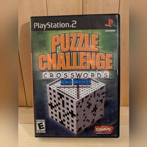 Puzzle Challenge Crosswords for PlayStation 2 Used